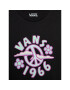 Vans T-Shirt Psyka Delia VN0A7RR8 Černá Regular Fit - Pepit.cz