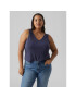 Vero Moda Curve Top 10294299 Modrá Regular Fit - Pepit.cz