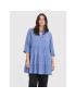 Vero Moda Curve Tunika Kenia 10266952 Modrá Regular Fit - Pepit.cz