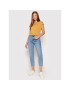 Vero Moda Jeansy Brenda 10247009 Modrá Straight Fit - Pepit.cz