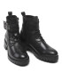 Vero Moda Polokozačky Vmrough Leather Boot 10264287 Černá - Pepit.cz