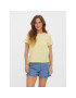 Vero Moda T-Shirt Paula 10243889 Žlutá Regular Fit - Pepit.cz