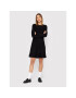 Vero Moda Úpletové šaty Nancy 10206027 Černá Regular Fit - Pepit.cz