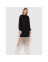 Vero Moda Úpletové šaty Nancy 10249116 Černá Relaxed Fit - Pepit.cz