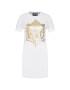 Versace Jeans Couture Každodenní šaty V-Emblem Leaf 71HAOF05 Bílá Regular Fit - Pepit.cz