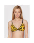 Versace Podprsenka Bralette Barocco Print 1000598 Žlutá - Pepit.cz