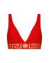 Versace Podprsenka Bralette Donna AUD01047 Červená - Pepit.cz