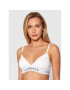 Versace Podprsenka Bralette Donna AUD04067 Bílá - Pepit.cz