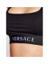 Versace Podprsenkový top Logo Sports AUD04068 Černá - Pepit.cz