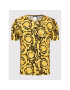 Versace T-Shirt Barocco Print 1000959 Žlutá Regular Fit - Pepit.cz