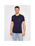 Versace T-Shirt Girocollo AUU04023 Tmavomodrá Slim Fit - Pepit.cz