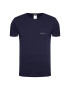 Versace T-Shirt Girocollo AUU04023 Tmavomodrá Slim Fit - Pepit.cz