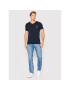 Versace T-Shirt Scollo AUU01004 Tmavomodrá Regular Fit - Pepit.cz