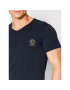 Versace T-Shirt Scollo AUU01004 Tmavomodrá Regular Fit - Pepit.cz