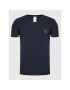 Versace T-Shirt Scollo AUU01004 Tmavomodrá Regular Fit - Pepit.cz