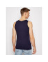 Versace Tank top Canotta AUU04022 Tmavomodrá Slim Fit - Pepit.cz