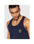 Versace Tank top Medusa AUU01012 Tmavomodrá Regular Fit - Pepit.cz