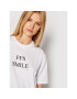 Victoria Victoria Beckham T-Shirt Ffs Smile 2221JTS002512A Bílá Regular Fit - Pepit.cz