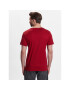 Volcano T-Shirt Basic M02001-S23 Červená Regular Fit - Pepit.cz