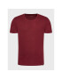 Volcano T-Shirt T-Basic M02056-W23 Bordó Regular Fit - Pepit.cz