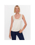 Weekend Max Mara Top Sonale 23594609 Écru Regular Fit - Pepit.cz