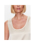 Weekend Max Mara Top Sonale 23594609 Écru Regular Fit - Pepit.cz