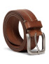 Wrangler Pánský pásek Double Stitch Belt W0C8U1X81 Hnědá - Pepit.cz