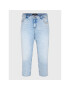 Zizzi Jeansy J10952A Modrá Straight Fit - Pepit.cz