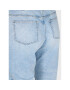 Zizzi Jeansy J10952A Modrá Straight Fit - Pepit.cz