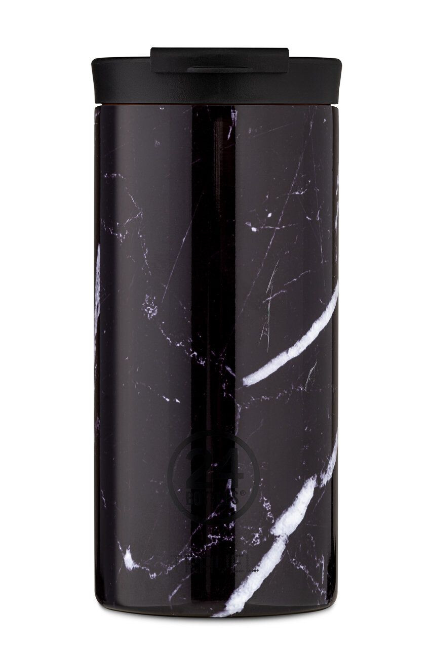 24bottles Termo hrnek Travel Tumbler Black Marble 600ml - Pepit.cz