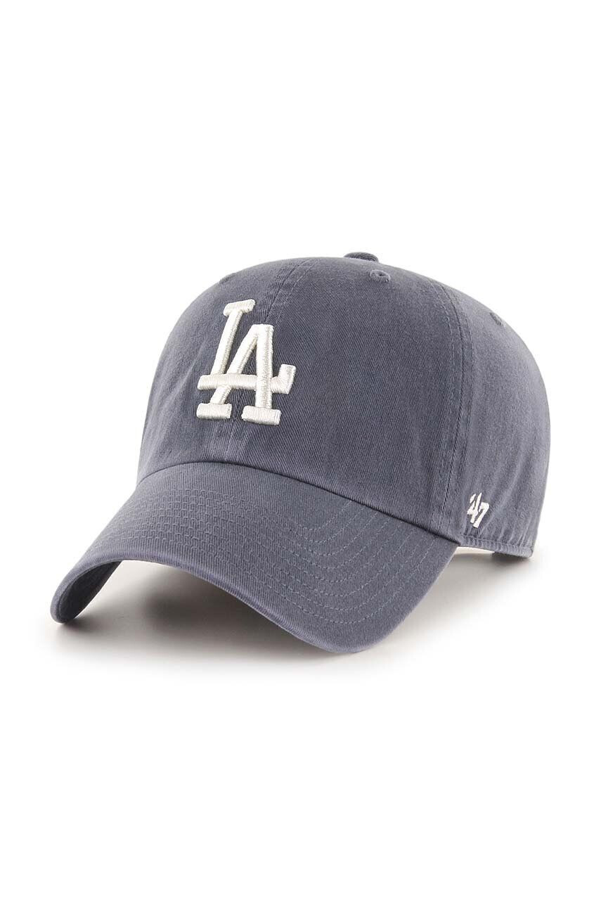 47brand Bavlněná baseballová čepice MLB Los Angeles Dodgers s aplikací - Pepit.cz