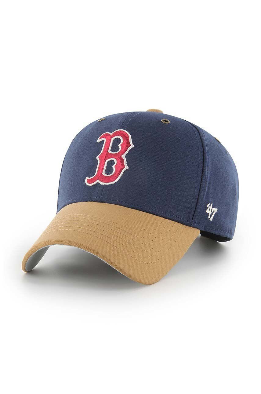 47brand Bavlněná čepice Mlb Boston Red Sox - Pepit.cz