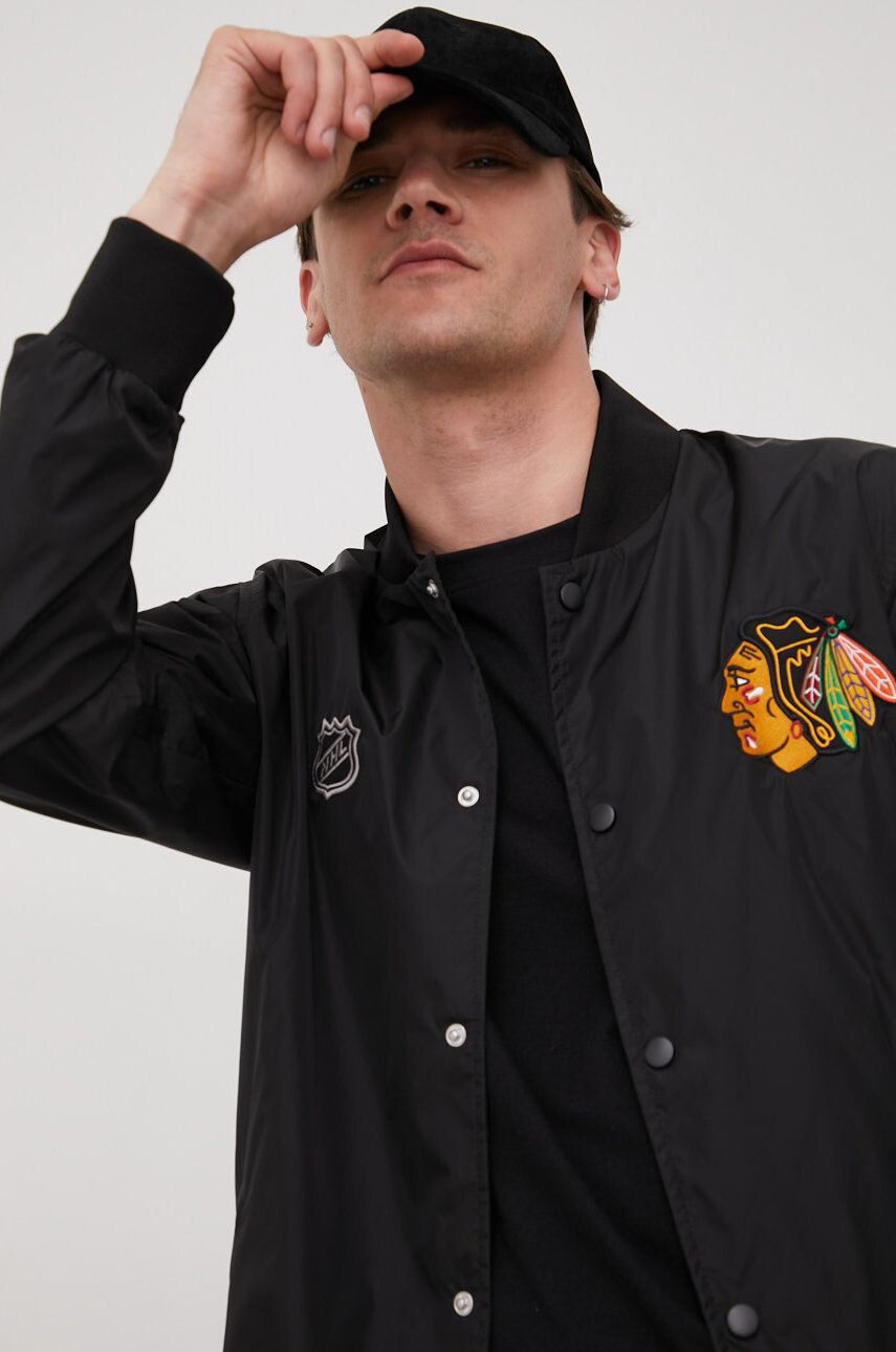 47brand Bomber bunda Mlb Chicago Blackhawks - Pepit.cz