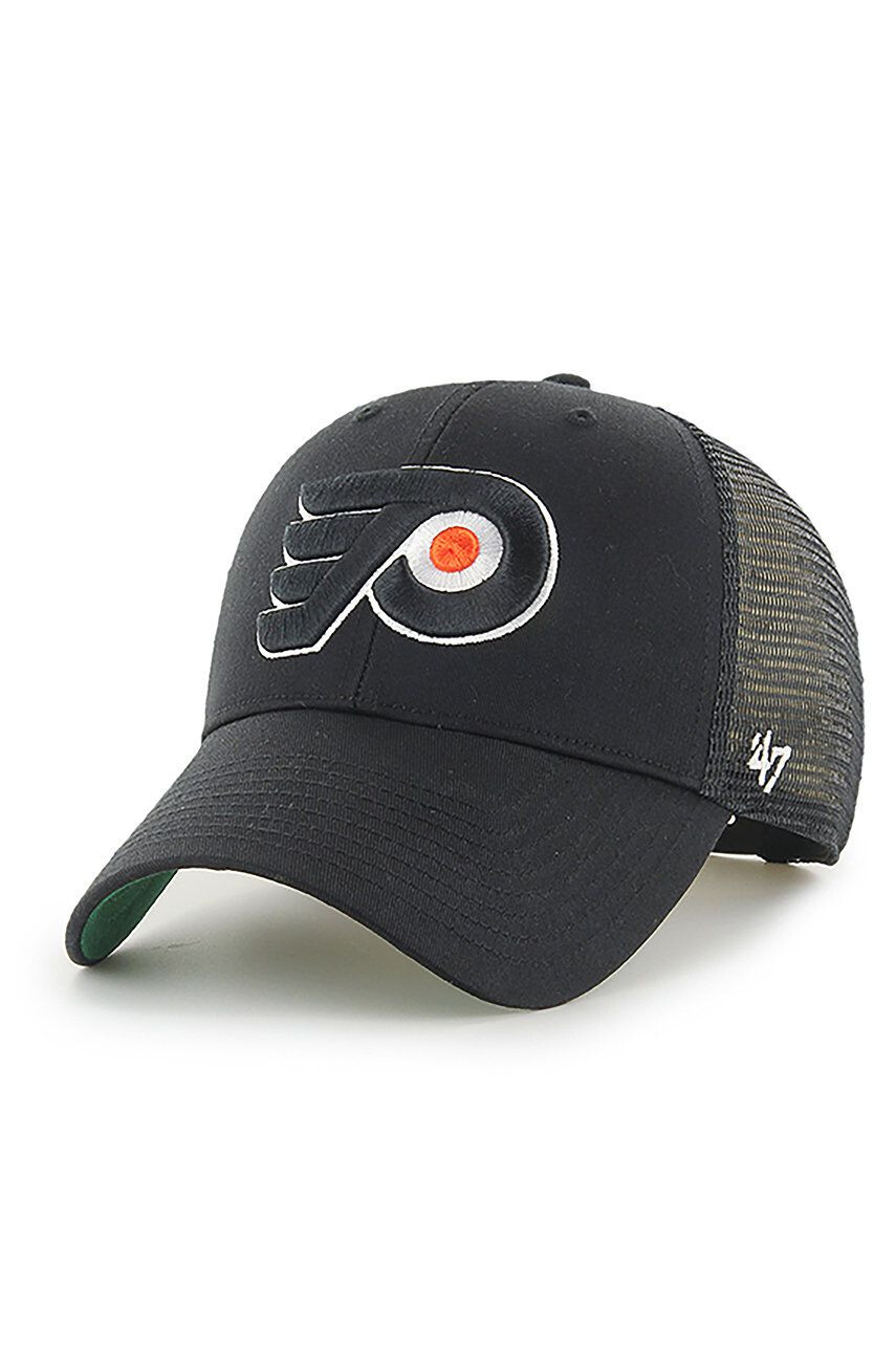 47brand Čepice NHL Philadelphia Flyers černá barva s aplikací - Pepit.cz