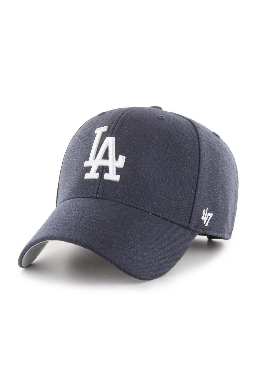 47brand Čepice MLB Los Angeles Dodgers tmavomodrá barva s aplikací - Pepit.cz