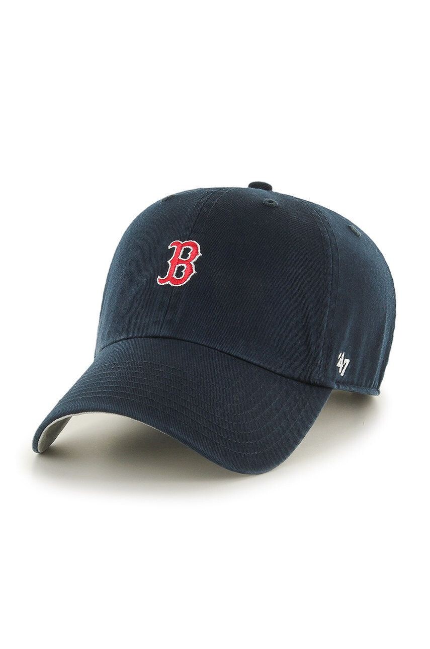 47brand Čepice Boston Red Sox tmavomodrá barva s aplikací - Pepit.cz