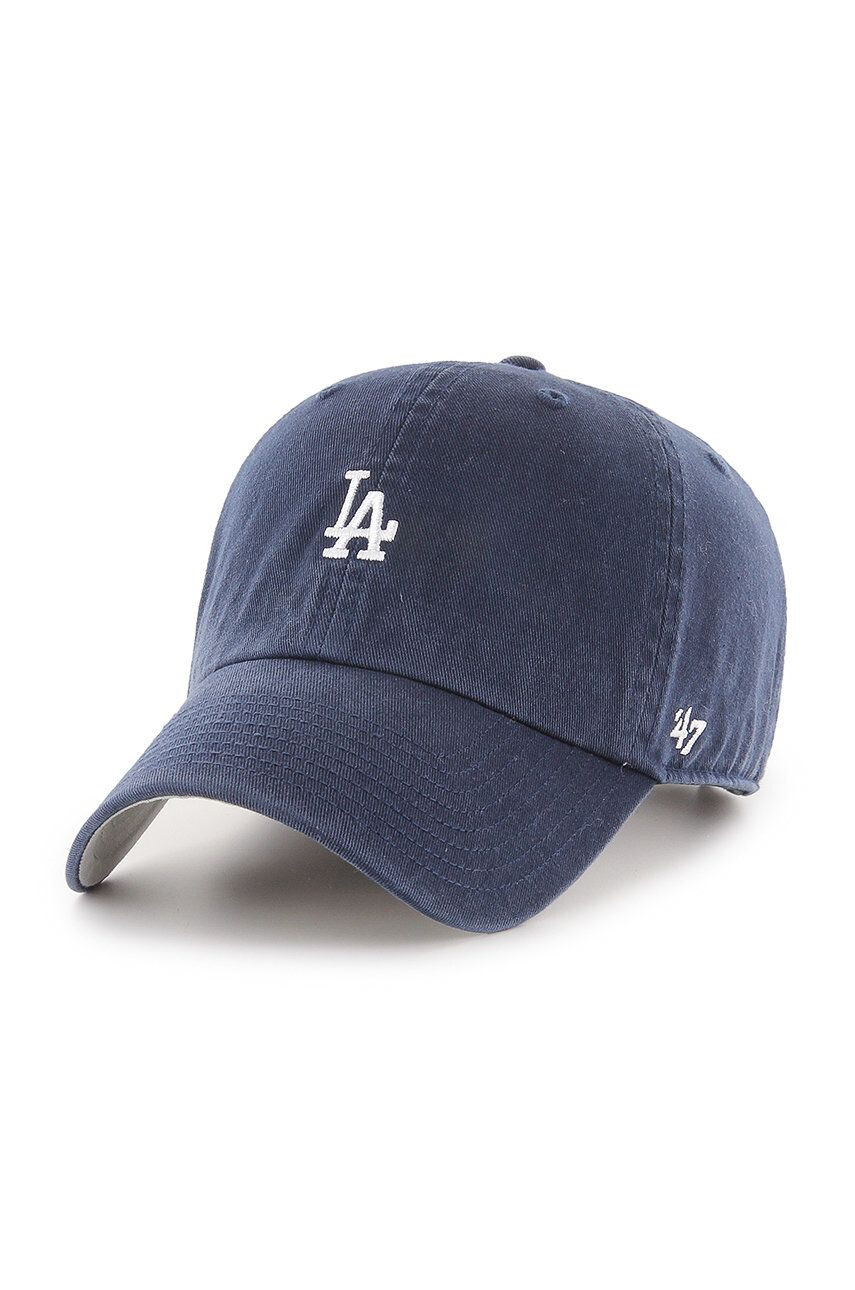 47brand Čepice Los Angeles Dodgers tmavomodrá barva s aplikací - Pepit.cz