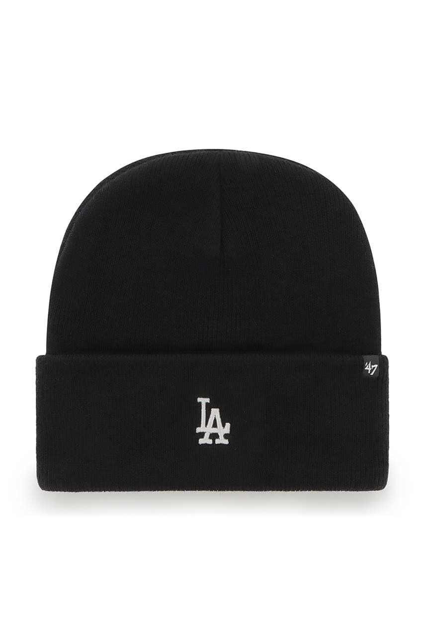 47brand Čepice Mlb Los Angeles Dodgers černá barva - Pepit.cz