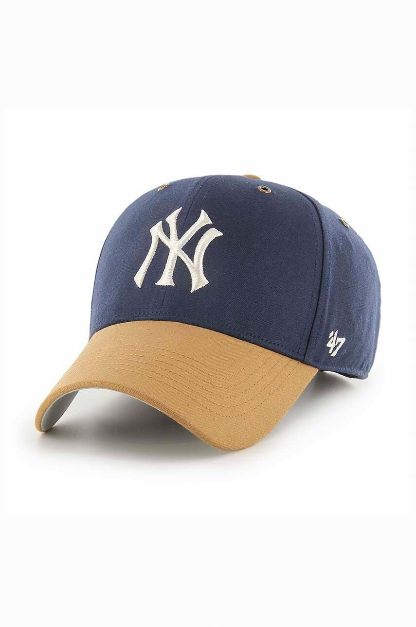 47brand Čepice Mlb New York Yankees tmavomodrá barva s aplikací - Pepit.cz