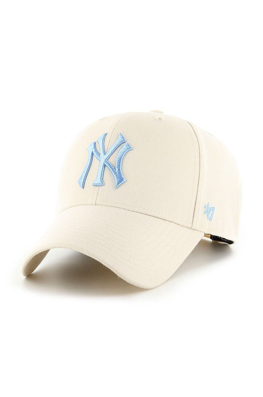 47brand Čepice New York Yankees růžová barva s aplikací - Pepit.cz