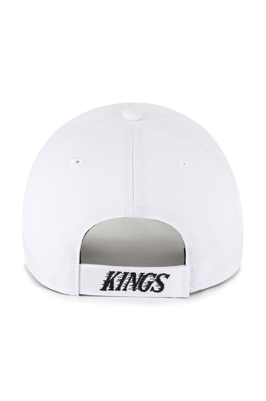 47brand Čepice s vlněnou směsí NHL Los Angeles Kings Vintage bílá barva s aplikací - Pepit.cz