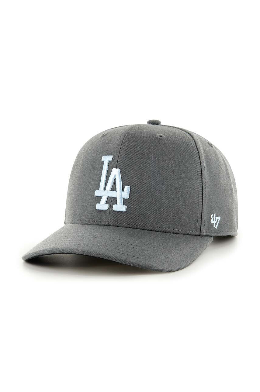 47brand Čepice z vlněné směsi MLB Los Angeles Dodgers - Pepit.cz