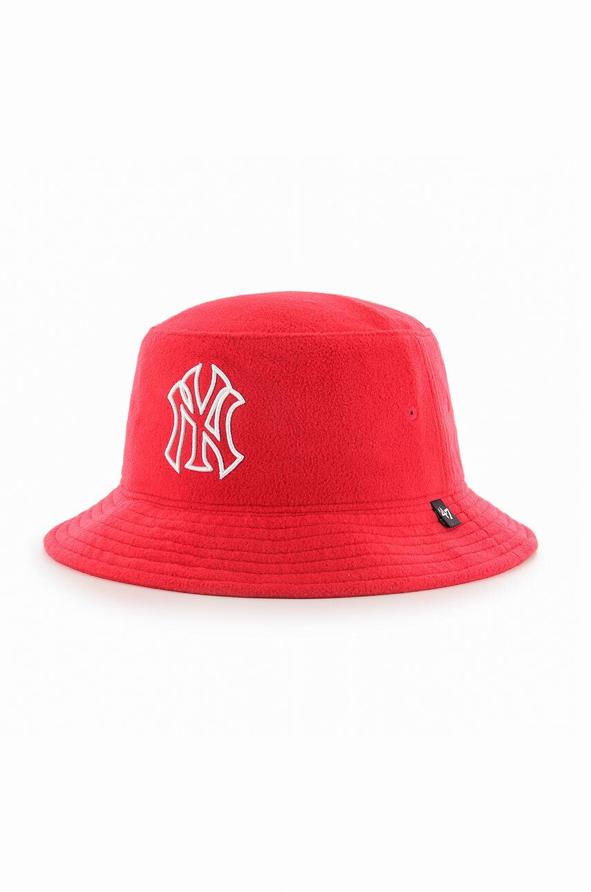 47brand Klobouk MLB New York Yankees červená barva - Pepit.cz