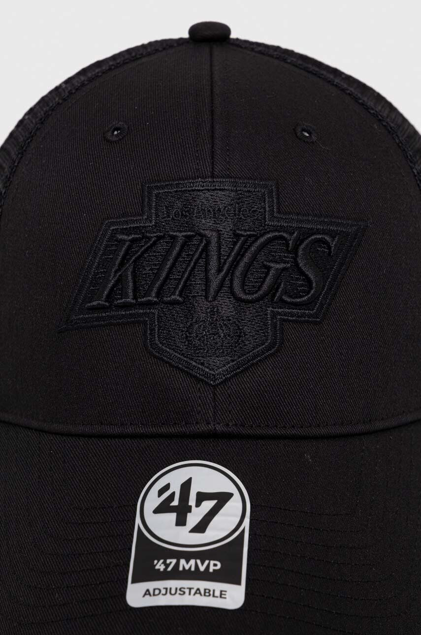 47brand Kšiltovka NHL Los Angeles Kings černá barva s aplikací - Pepit.cz