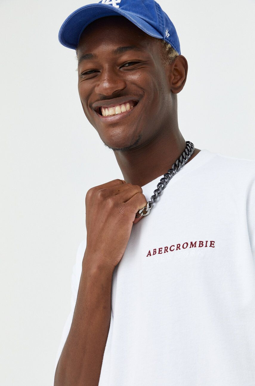 Abercrombie & Fitch Bavlněné tričko - Pepit.cz