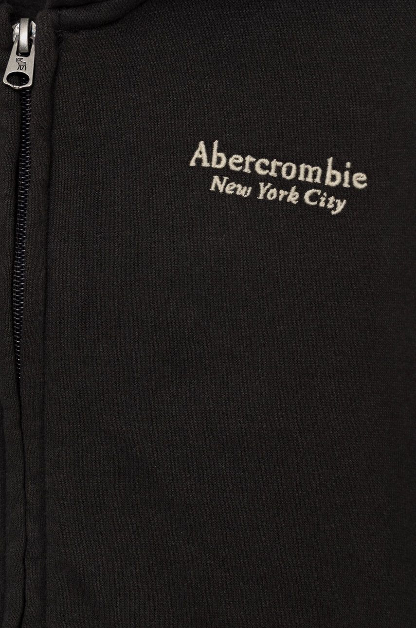 Abercrombie & Fitch Dětská mikina šedá barva hladká - Pepit.cz