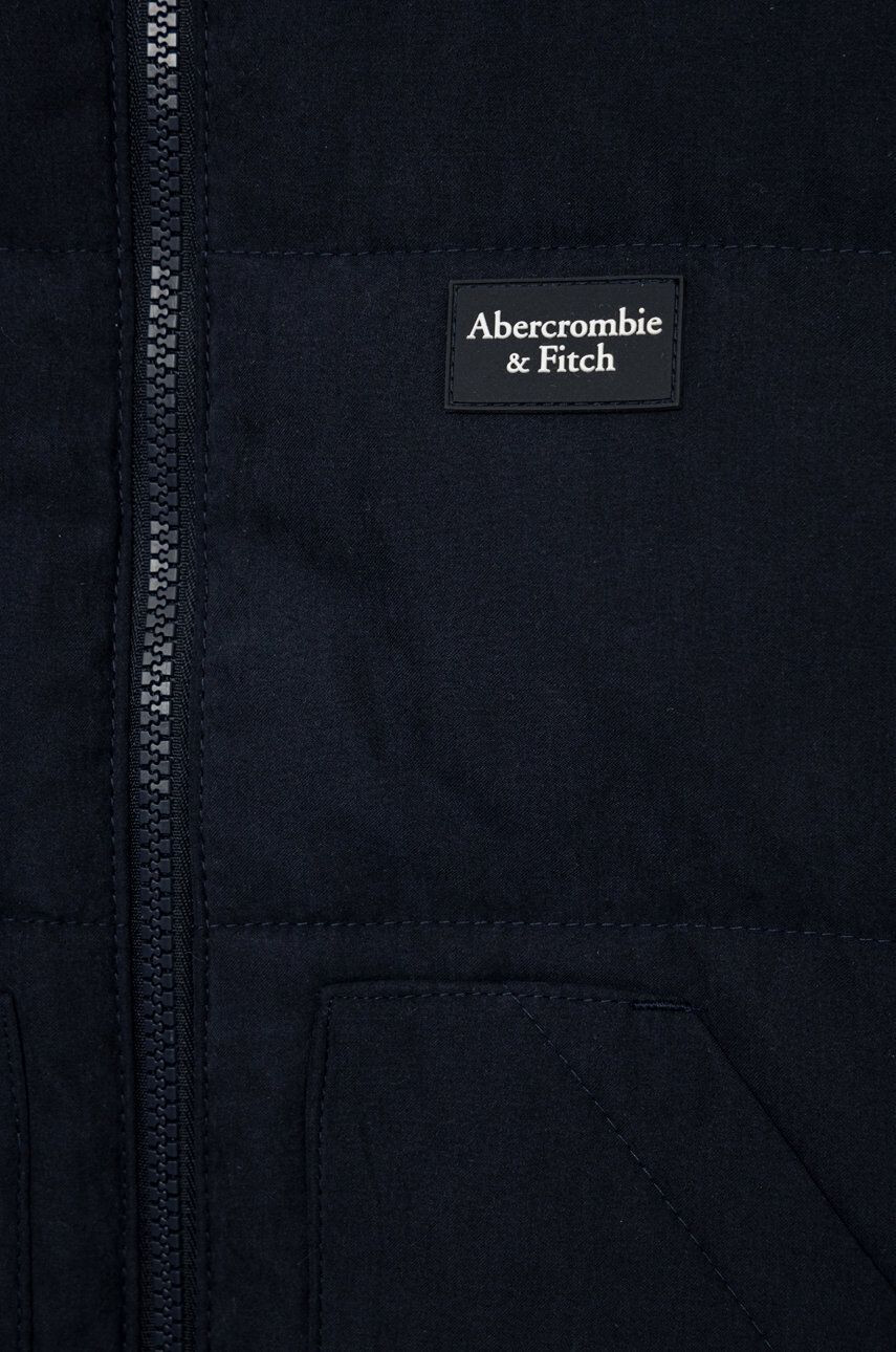 Abercrombie & Fitch Dětská vesta tmavomodrá barva - Pepit.cz