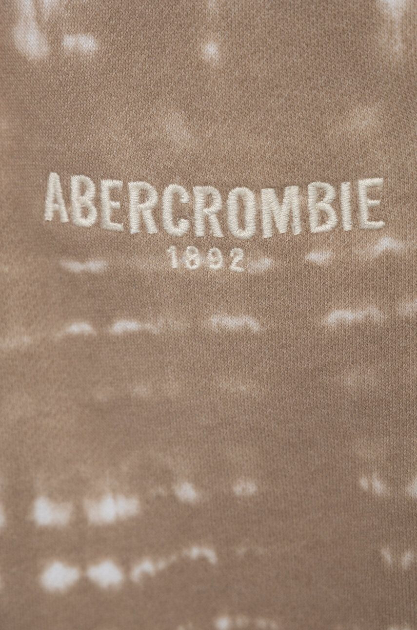 Abercrombie & Fitch Dětské tepláky béžová barva vzorované - Pepit.cz