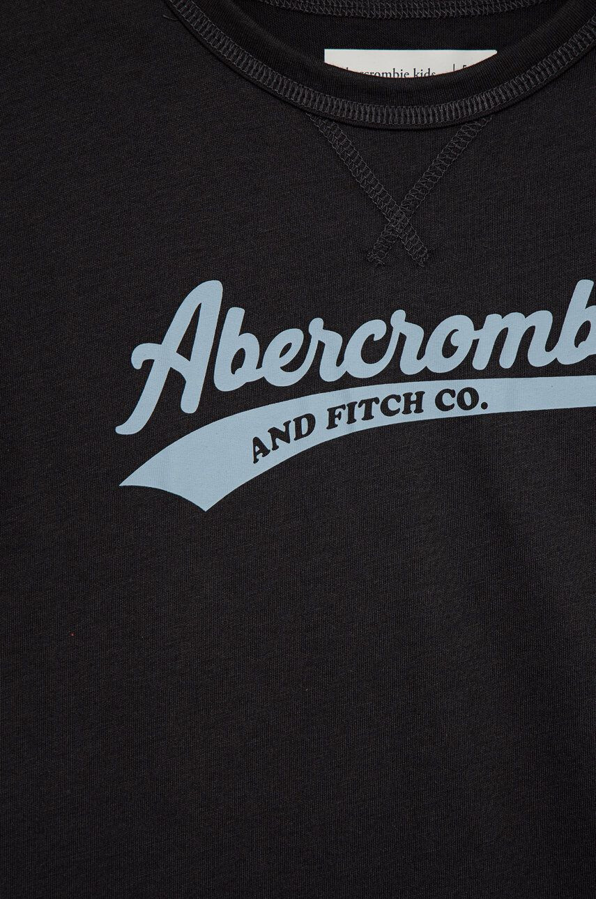 Abercrombie & Fitch Dětské tričko šedá barva - Pepit.cz