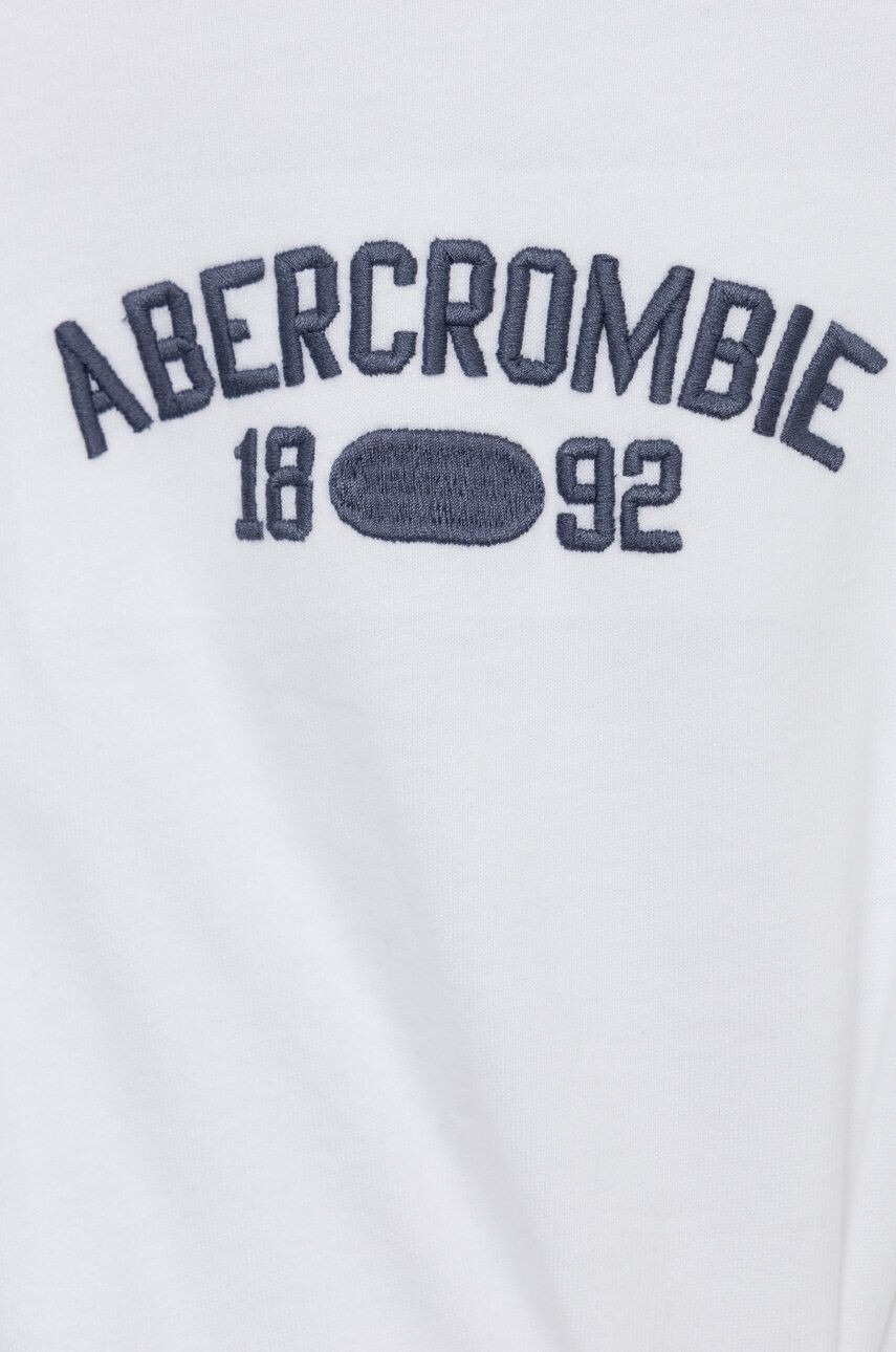 Abercrombie & Fitch Dětské tričko bílá barva - Pepit.cz